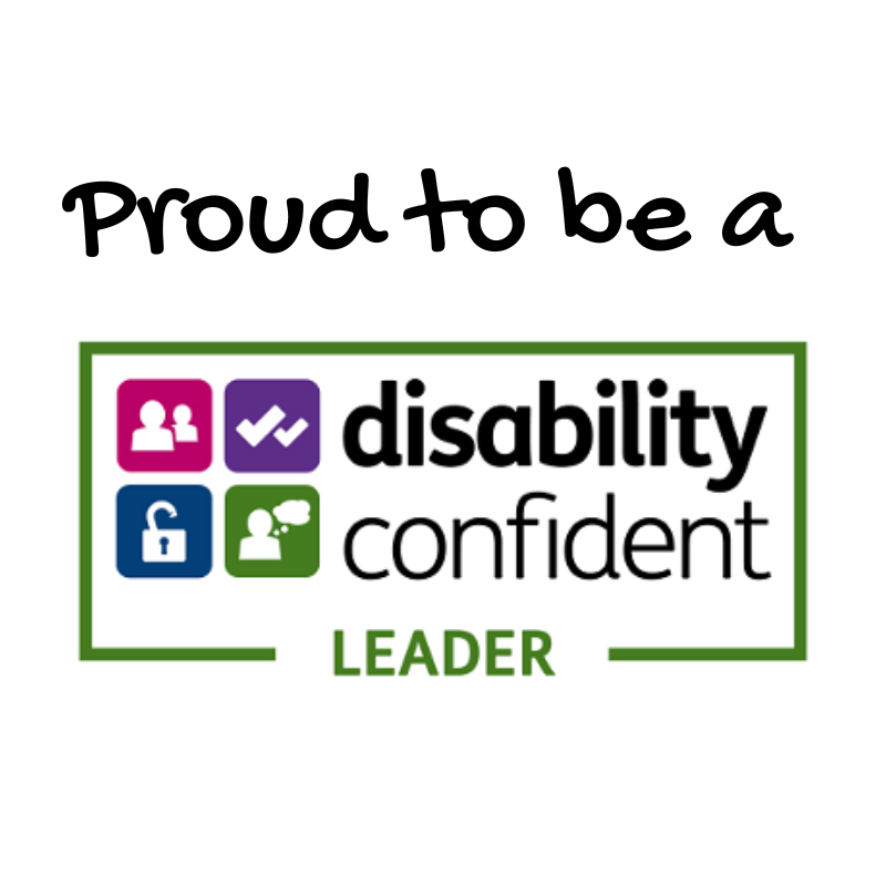 Disability confident leader logo