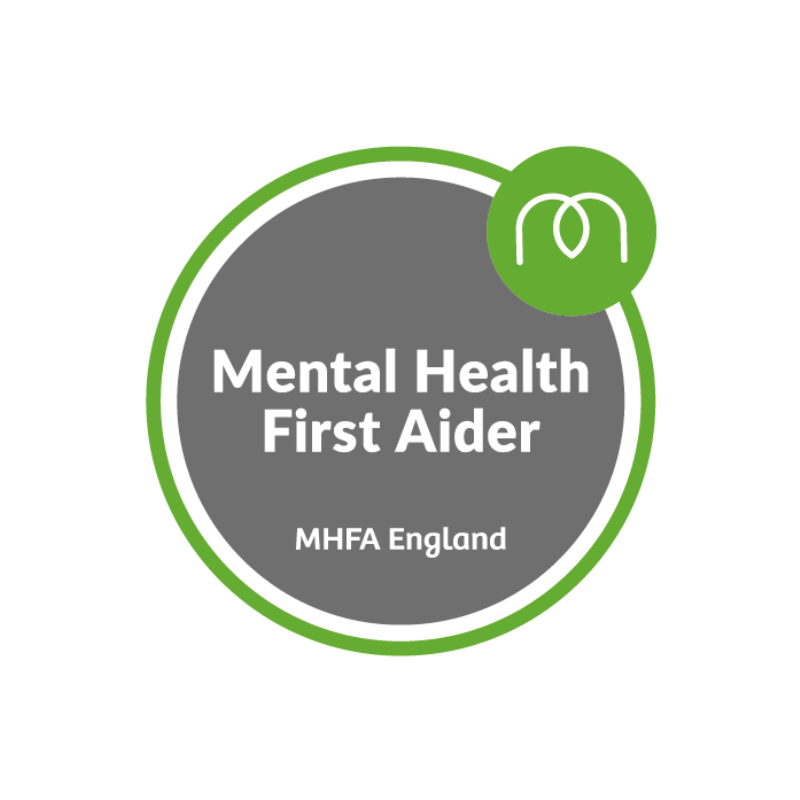 Mental Health First Aider badge